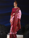 Saree Mall Women's Dola  Pink Printed Designer Saree With Blouse Piece-RAJWADI07D