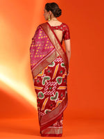 Saree Mall Women's Dola  Pink Printed Designer Saree With Blouse Piece-RAJWADI20H