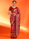 Saree Mall Women's Dola  Pink Printed Designer Saree With Blouse Piece-RAJWADI20H