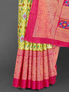 Saree Mall Women's Dola  Pink Printed Designer Saree With Blouse Piece-RAJWADI35F