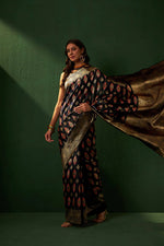 Suha Womens Fashion Ethnic Black Color Sarees-MLSHWSA1116BLK0ONE