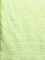 Sareemall Green Solid Women Saree-MSKR01E