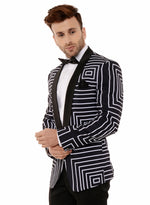 Hangup Men Standard Printed Men Formalwear-RanveerCoat