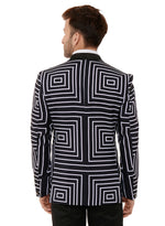 Hangup Men Standard Printed Men Formalwear-RanveerCoat