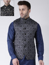 Hangup Men Standard Printed Men's Indian Wear-Reversible115A114ANehru