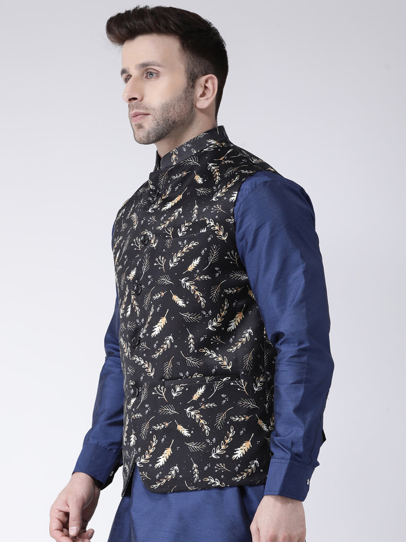 Hangup Men Standard Printed Men's Indian Wear-Reversible115A114ANehru