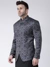 Hangup Men Standard Printed Men Formalwear-ReversibleD109D110Blazer