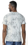 Huetrap White Mens Short Sleeve Graphic Printed Tshirt-HT15MKGRAOFW00122