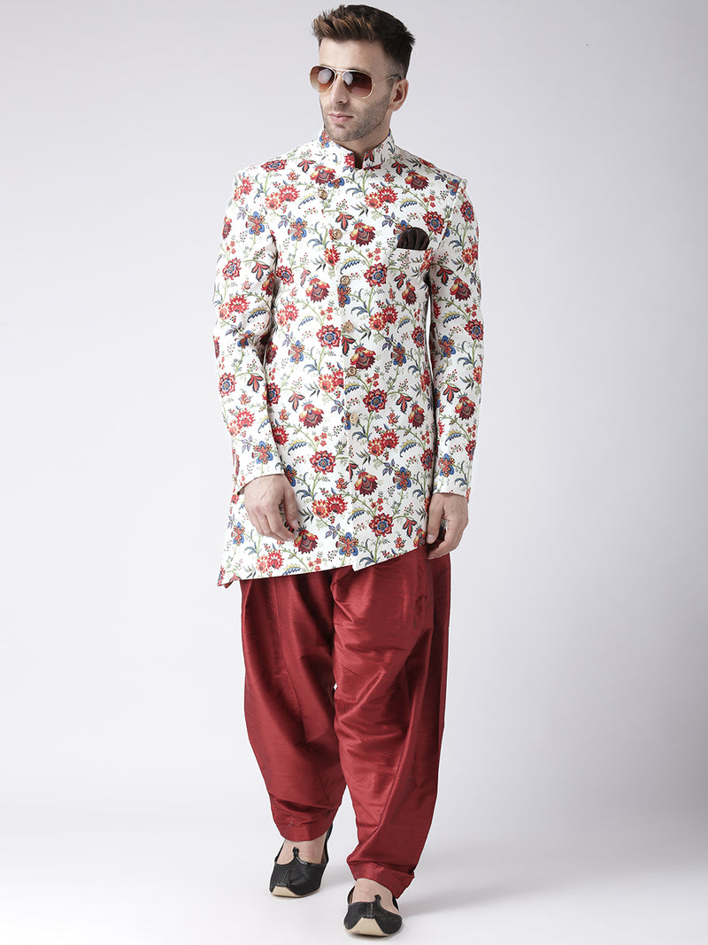 Hangup Men Standard Printed Men's Indian Wear-S10Indo112