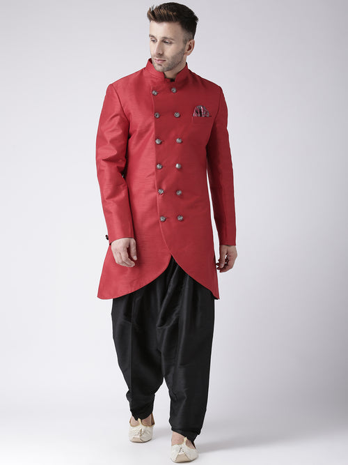 Hangup Men Standard Solid Men's Indian Wear-S15Indo112