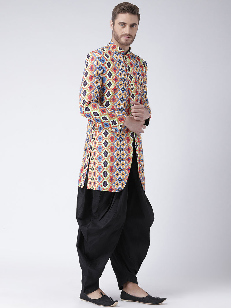 Hangup Men Standard Printed Men's Indian Wear-S1Indo112