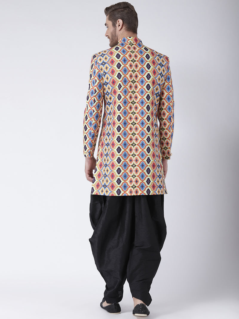 Hangup Men Standard Printed Men's Indian Wear-S1Indo112