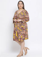 Floral Future Plus Size Women Dress