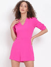 Hot Pink Vogue Playsuit