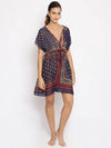 Scarf Printed Beachwear Cover-up