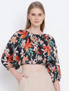 Delightened dlew multicolour women crop top