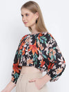 Delightened dlew multicolour women crop top