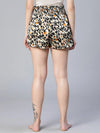 New Animal Print Multicolor Elasticated High Waist Women Nightwear Shorts