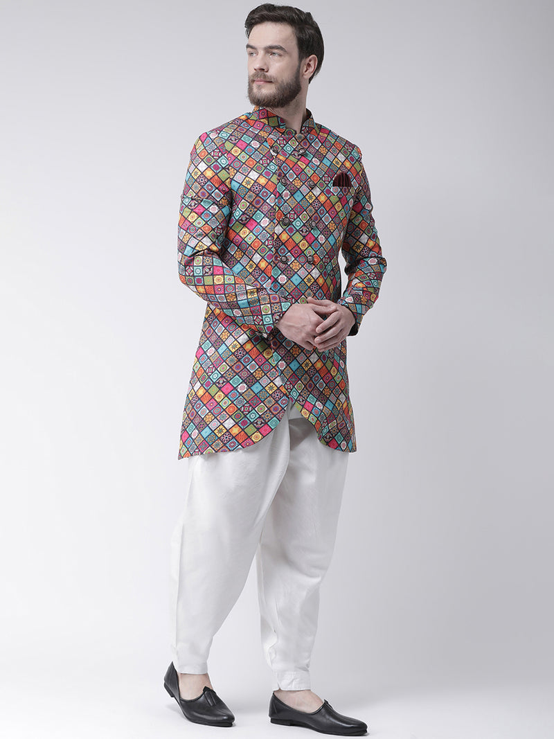 Hangup Men Standard Printed Men's Indian Wear-S29Indo112