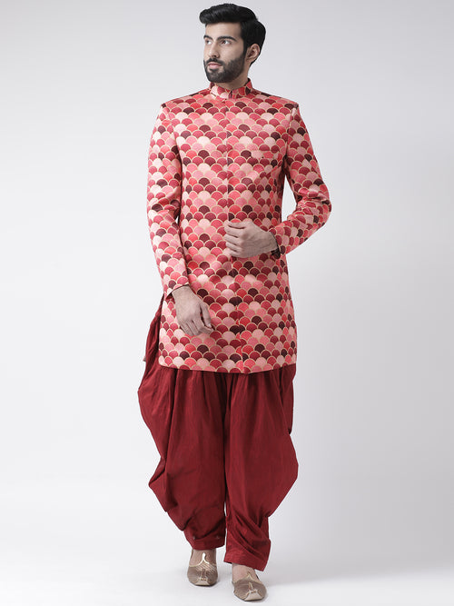 Hangup Men Standard Printed Men's Indian Wear-S55Indo112