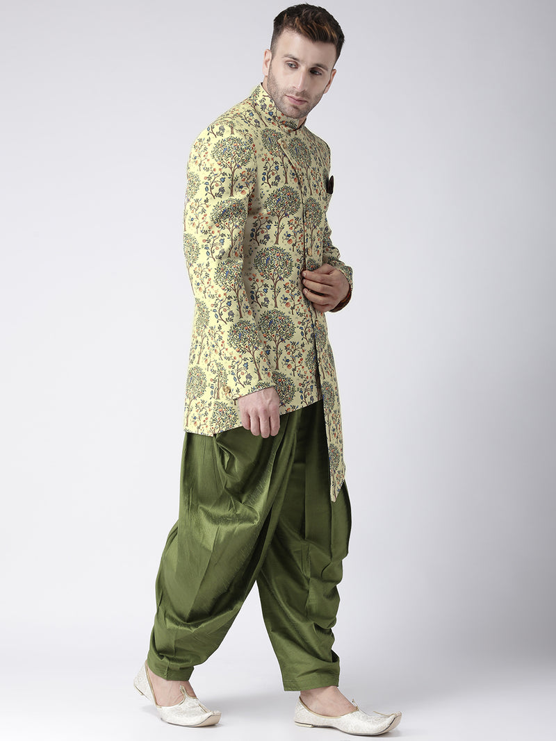 Hangup Men Standard Printed Men's Indian Wear-S7Indo112