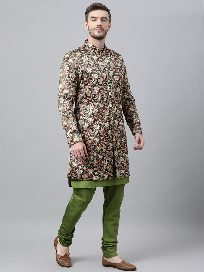 Hangup Men Standard Printed Men's Indian Wear-S81_Indo