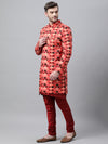 Hangup Men Standard Printed Men's Indian Wear-S85_Indo