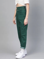 Emerald Green Slouchy Jeans