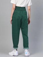 Emerald Green Slouchy Jeans