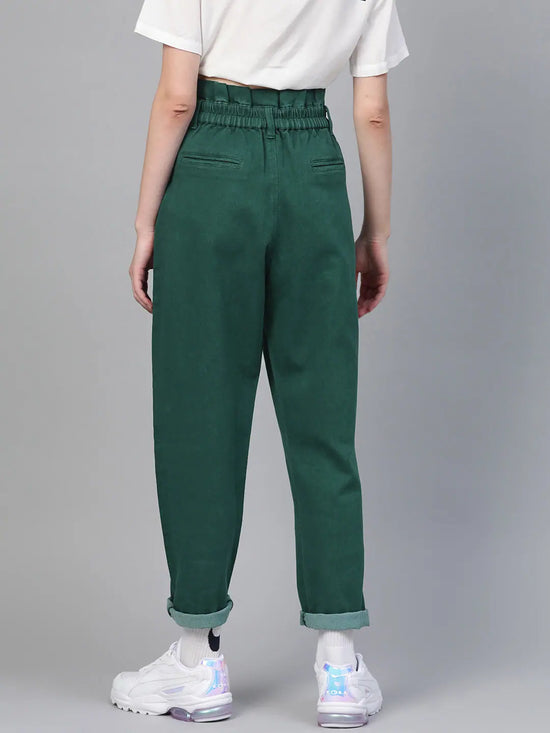 Emerald Green Slouchy Jeans