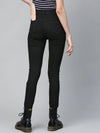 Black Heavy Distressed Multi-Slit Jeans