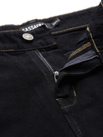 Black Pearl Detail Mom Jeans