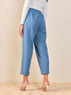 Women Airforce Blue Tapered Pants