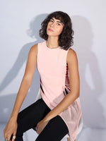 Women Pink Asymmetric Top-SFTOPS42044