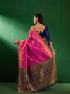 Suha Womens Fashion Ethnic Pink Color Sarees-MLSHWSA1262PNK0ONE