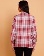 Multicolour Oversize Full Sleeve Bias Panelling Shirt-SISH0100424