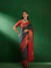 Suha Womens Fashion Ethnic Teal Color Sarees-MLSHWSA1276TEL0ONE