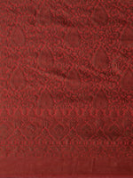 Saree Mall Women's  Blend Maroon Woven Design Designer Saree With Blouse Piece-SOHNA2002