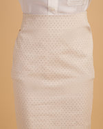 Pencil skirt with Back slit-SISK0170424