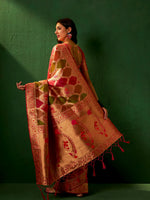 Suha Womens Fashion Ethnic Multi Color Sarees-MLSHWSA1205MUL0ONE