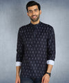 Hangup Men Standard Printed Men's Indian Wear-K68_Short_2Kurta