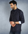 Hangup Men Standard Printed Men's Indian Wear-K68_Short_2Kurta