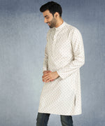 Hangup Men Standard Printed Men's Indian Wear-ST1111281_Crem_Lkurta