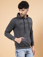 Rigo Revolutions Printed Hooded Neck Fleece Sweatshirt