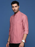 Men Solid Mauve Slim Fit Shirt-Sam-2776-Mauve