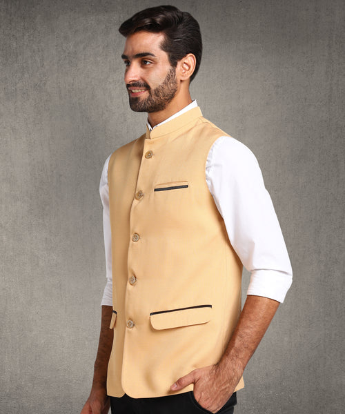 Hangup Men Standard Solid Men's Indian Wear-Skin_1_1_Nehru