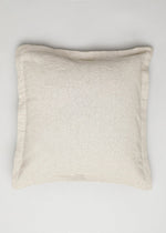 Solid Beige Linen plain cushion cover for sofa-230458090