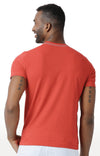 Huetrap Red Mens Short Sleeve Graphic Printed Tshirt-HT17MKGRARED00217