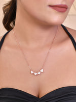 Minimalist Necklace with Chain-VOJ238