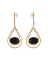 Gold Hoop Earrings-VOJ244